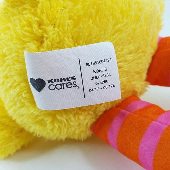 Kohl's Cares Sesame Street Big Bird Plush 14" Muppet Stuffed Animal Toy - Picture 7 of 8